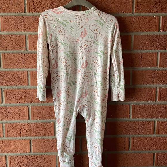 Brixton Phoenix | Trippy Bunny - Multi | Bamboo Zip Romper - Picture 2 of 3